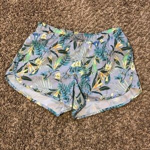 Old Navy floral running shorts